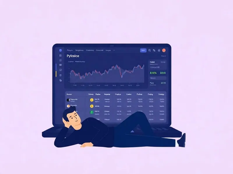 Crypto wallet tracker bot mockup